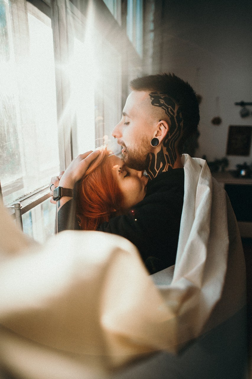 Маша и Женя в студии. Фотограф Краснодар/преподаватель фотографии