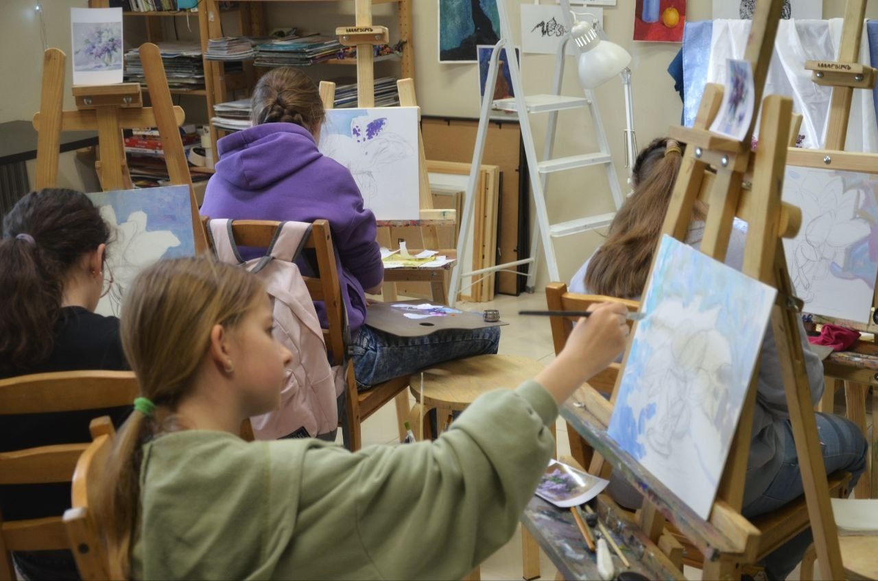 Мастер-класс по масляной живописи. Изостудия «Мы рисуем!» ♥ Южное Бутово, Москва