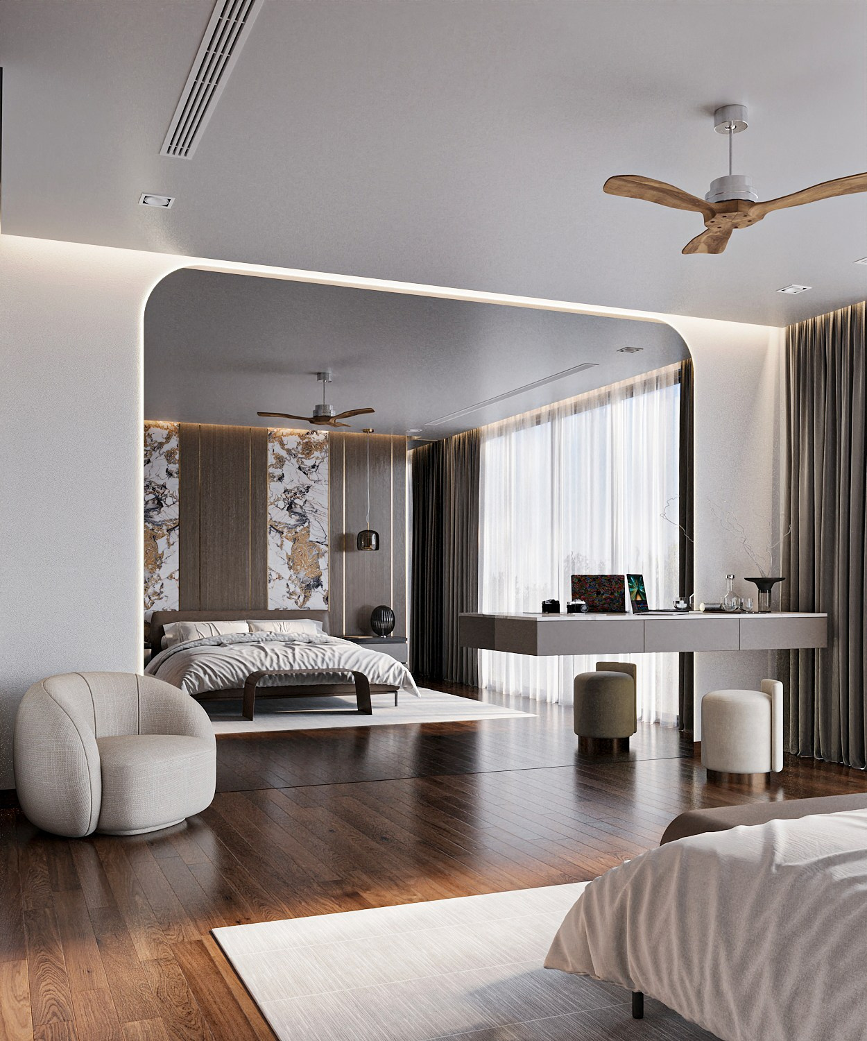 Гостевая спальня. Kindhard-design