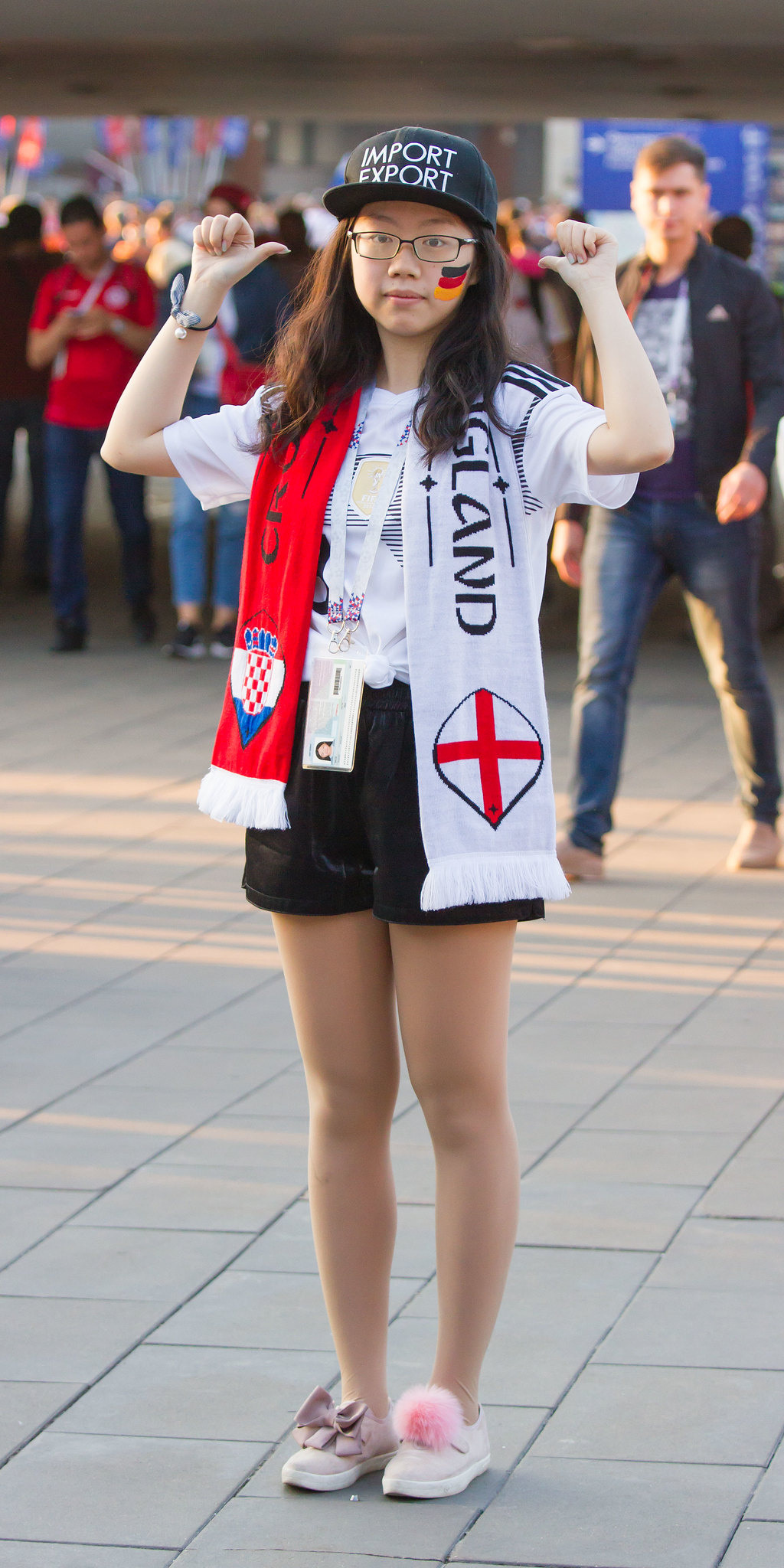 Футбольные болельщики на Чемпионате Мира по футболу. Фотоархив • Портретная съемка