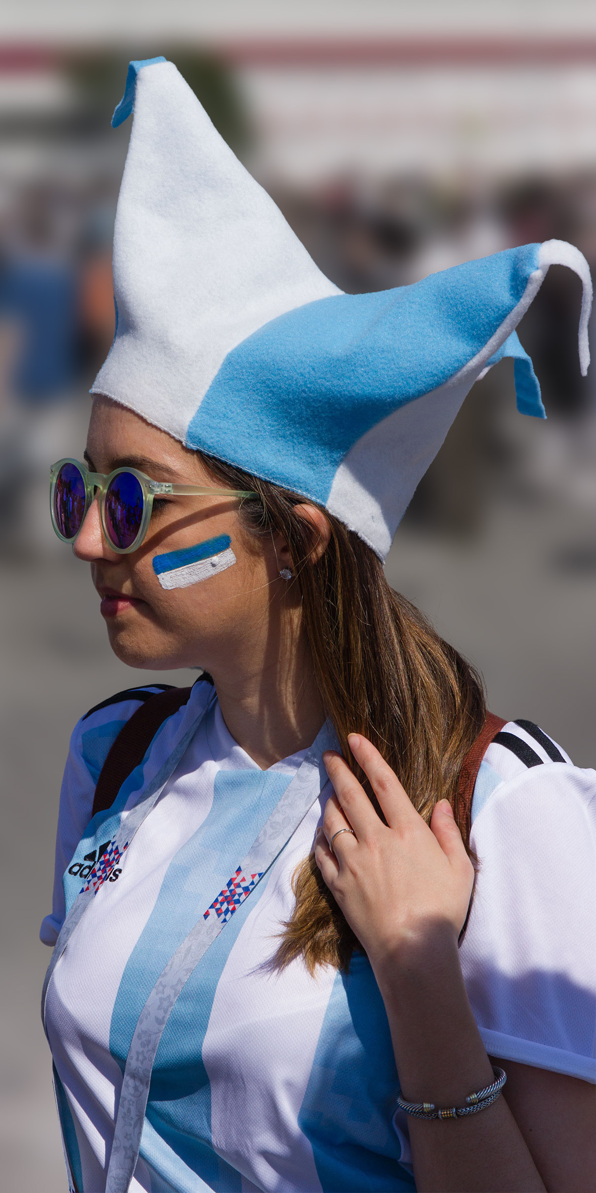 Футбольные болельщики на Чемпионате Мира по футболу. Фотоархив • Портретная съемка