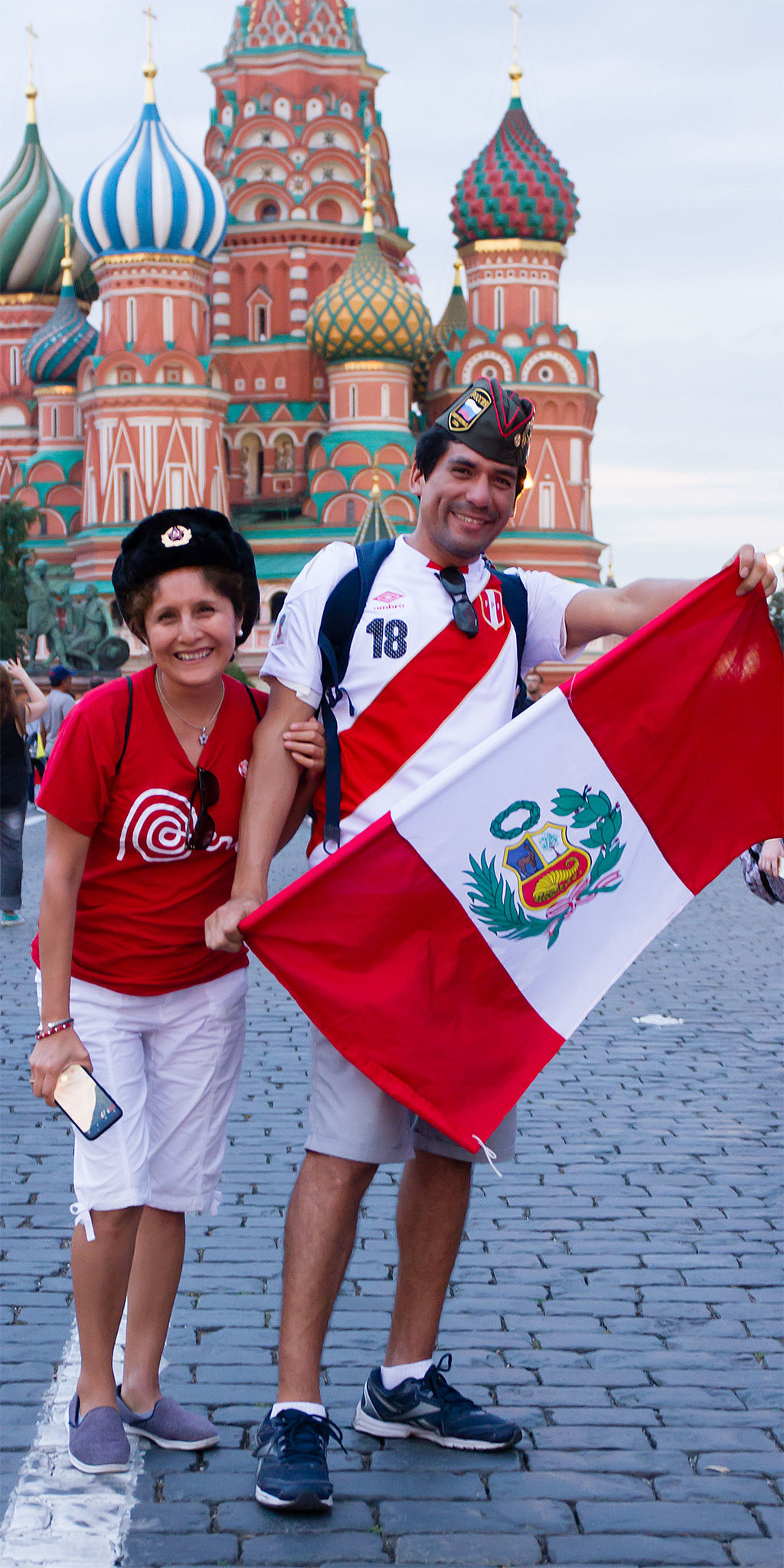 Футбольные болельщики на Чемпионате Мира по футболу. Фотоархив • Портретная съемка