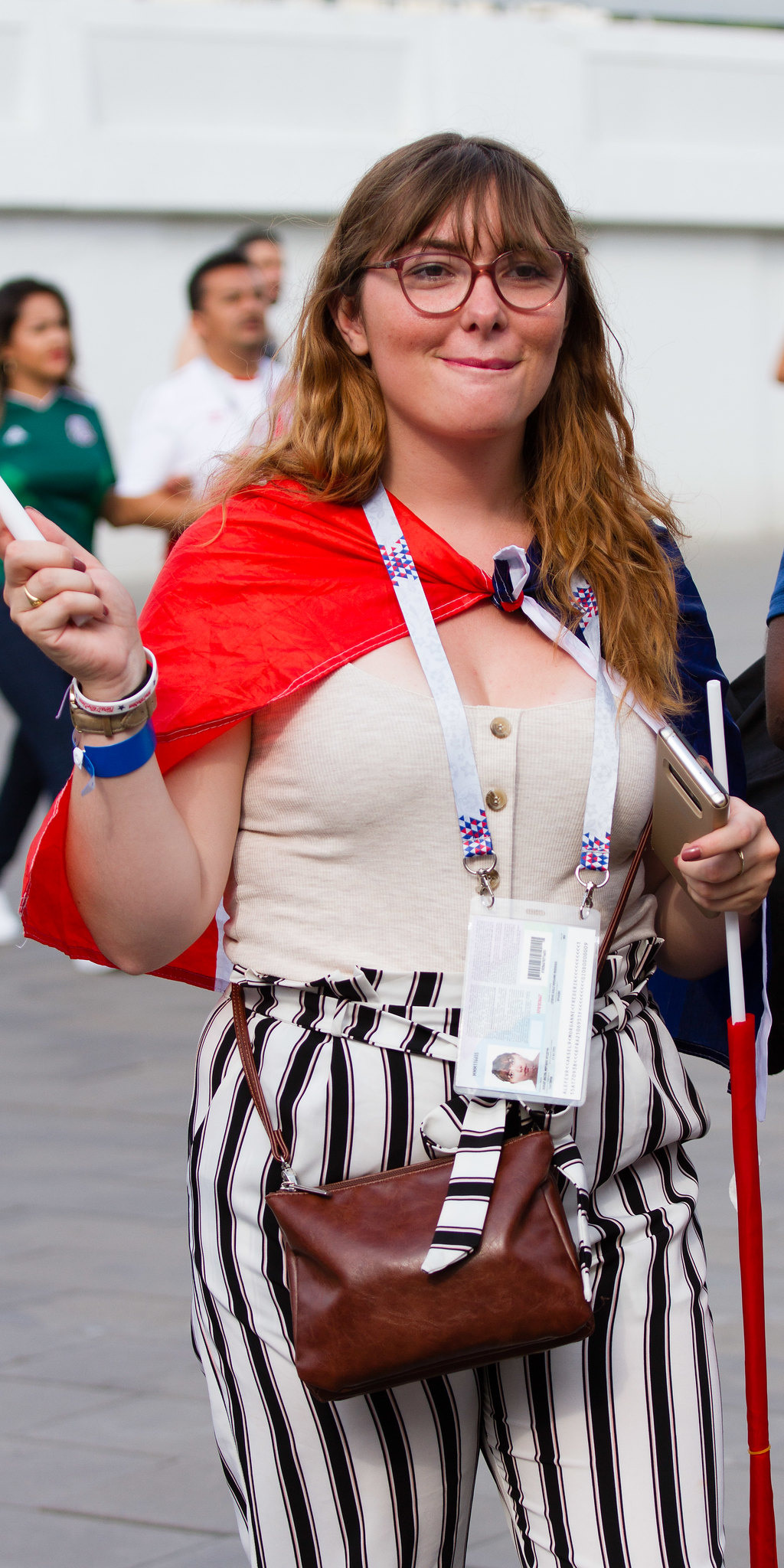 Футбольные болельщики на Чемпионате Мира по футболу. Фотоархив • Портретная съемка