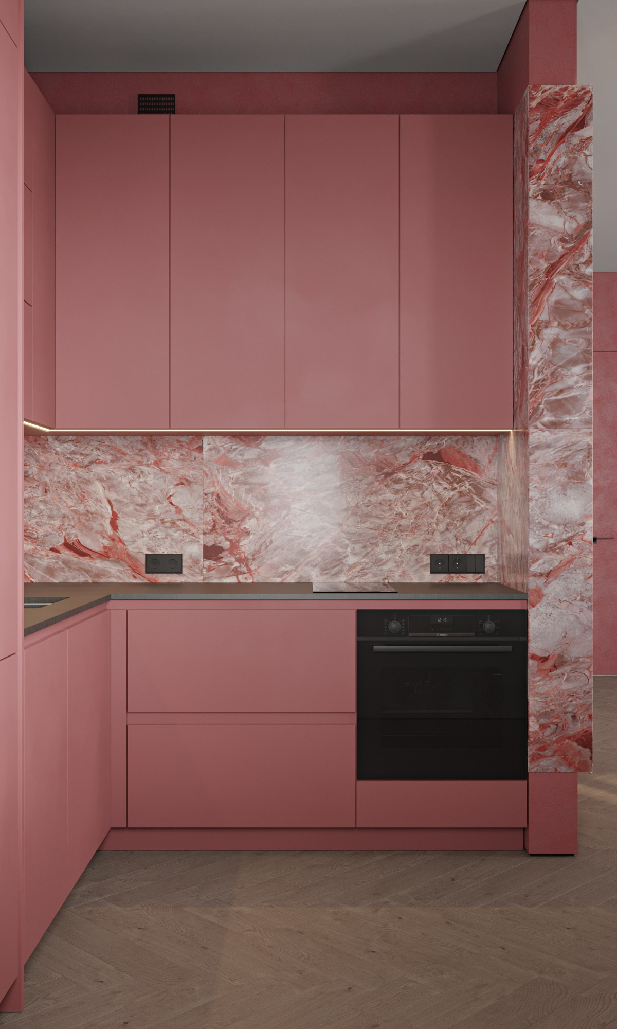 «Коралловый риф». Студия интерьерной визуализации «ЛИНИИ»