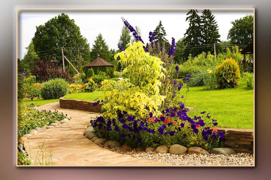 Ландшафтный дизайн. Skazka.wfolio.pro