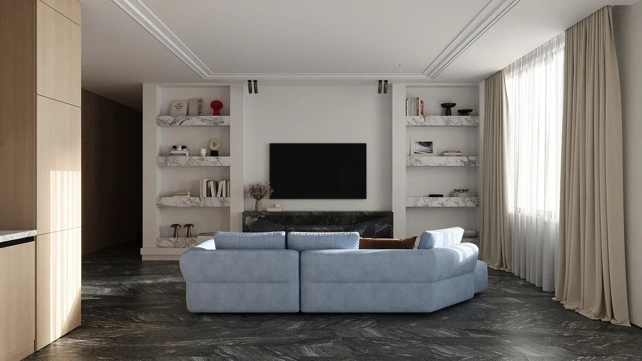 Частные апартаменты. PROEKT_KULTURA Дизайн интерьера