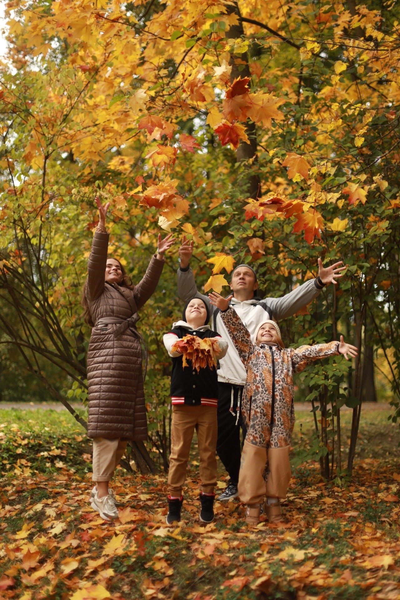 Фотопрогулки осень. Семейный и детский фотограф в Санкт-Петербурге, Анастасия Воротова
