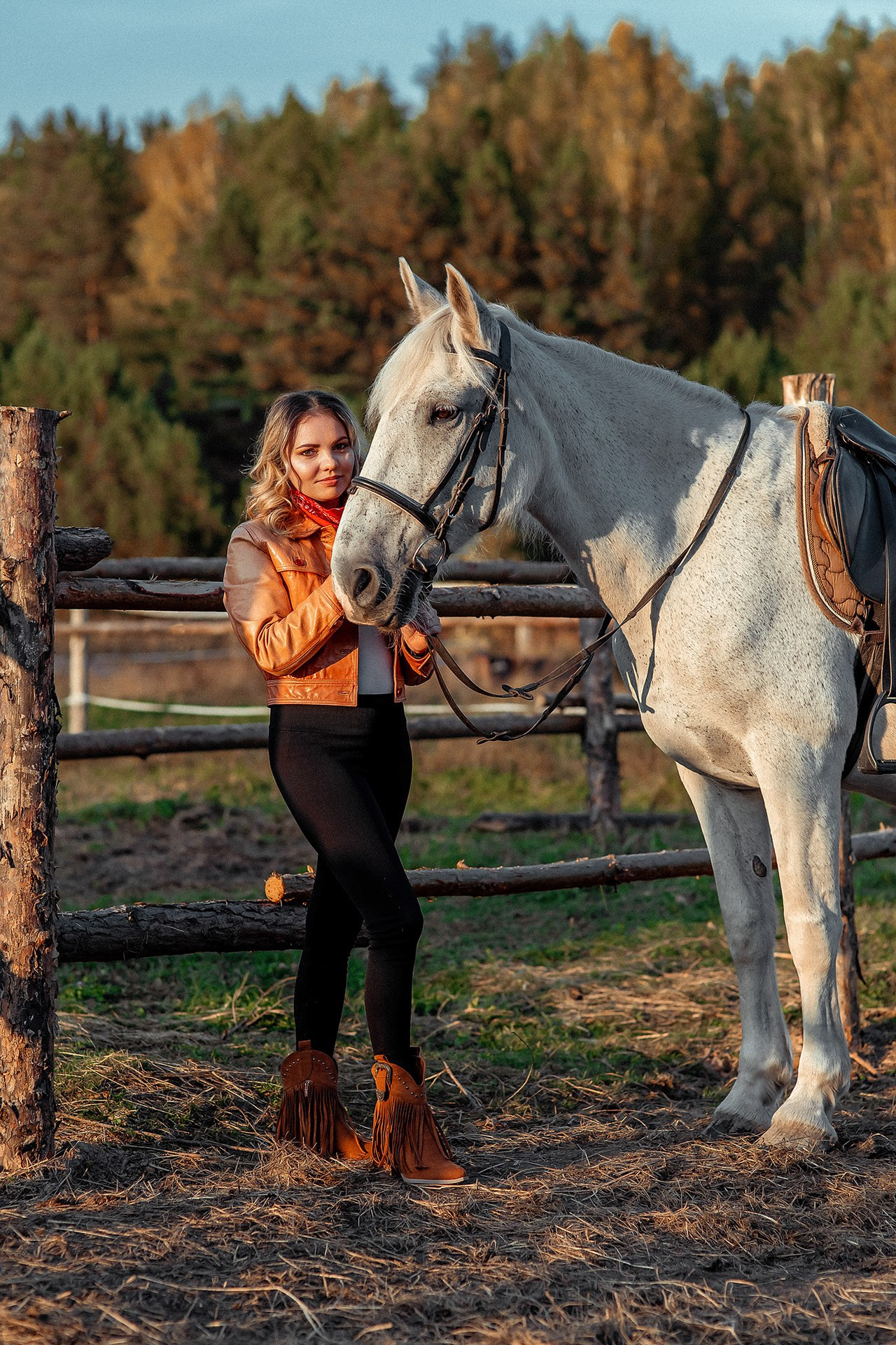 Фотосессия с лошадью. Семейный и женский фотограф Екатеринбург • Елена Москаленко