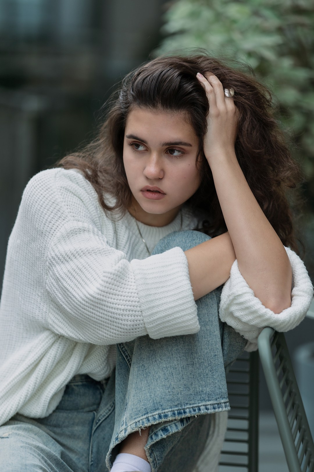 Женский образ с распущенными волосами — фотосессия с настроением