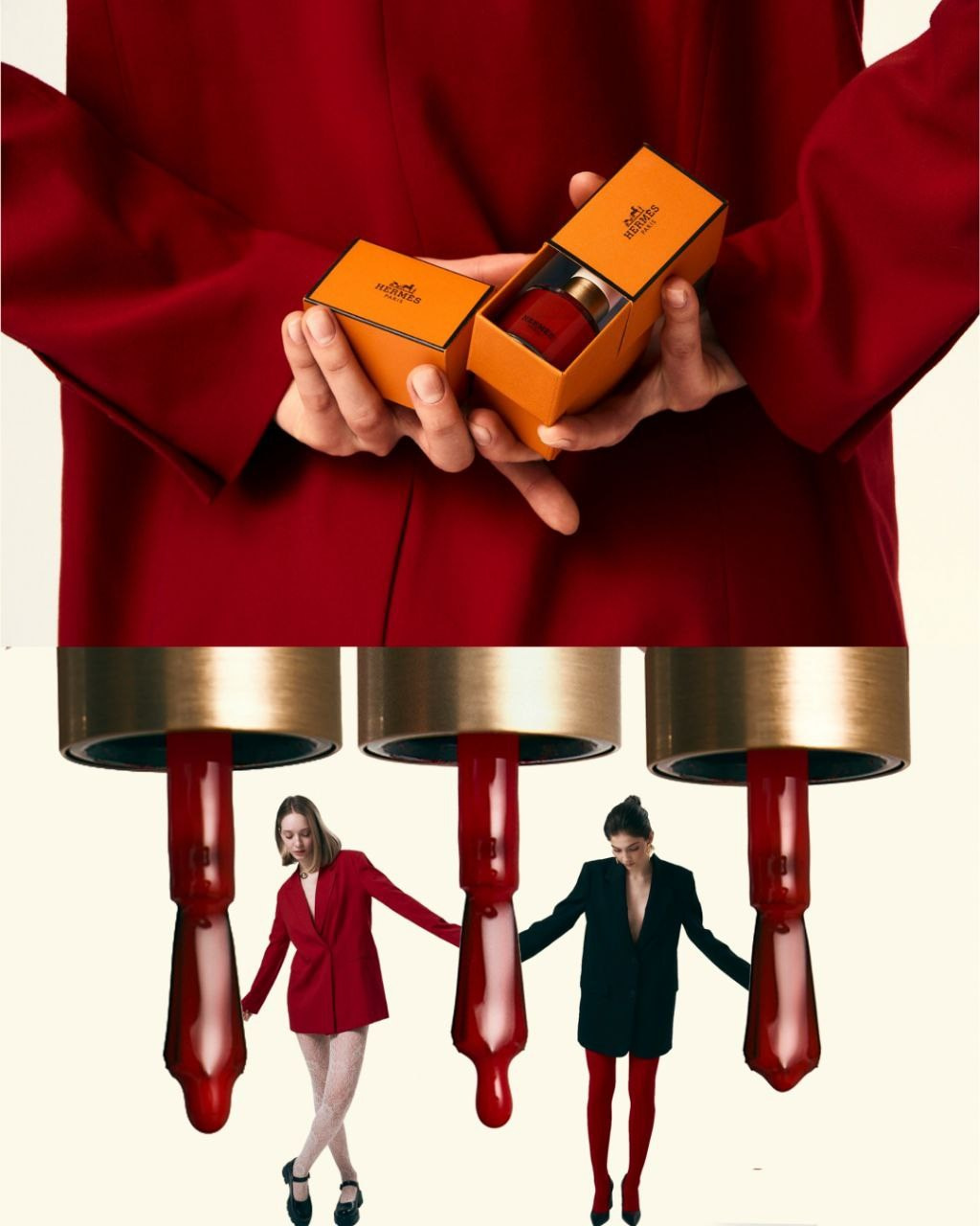 Визуал для салона красоты «Большое Красное Яблоко». Ксения Glossa. Портретный и репортажный фотограф в Самаре