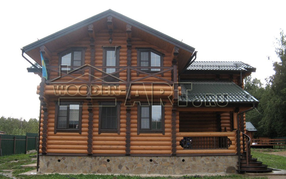 Сычево 273 кв. м. Проекты деревянных домов