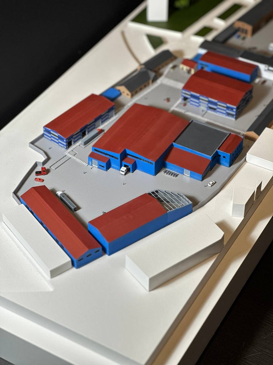 Макет производства. 3D печать