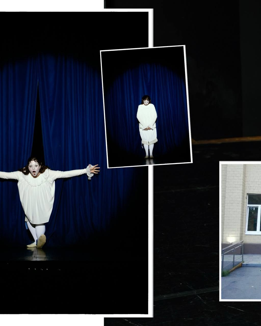 Клоун. Мультифотограф Занадворова Евгения