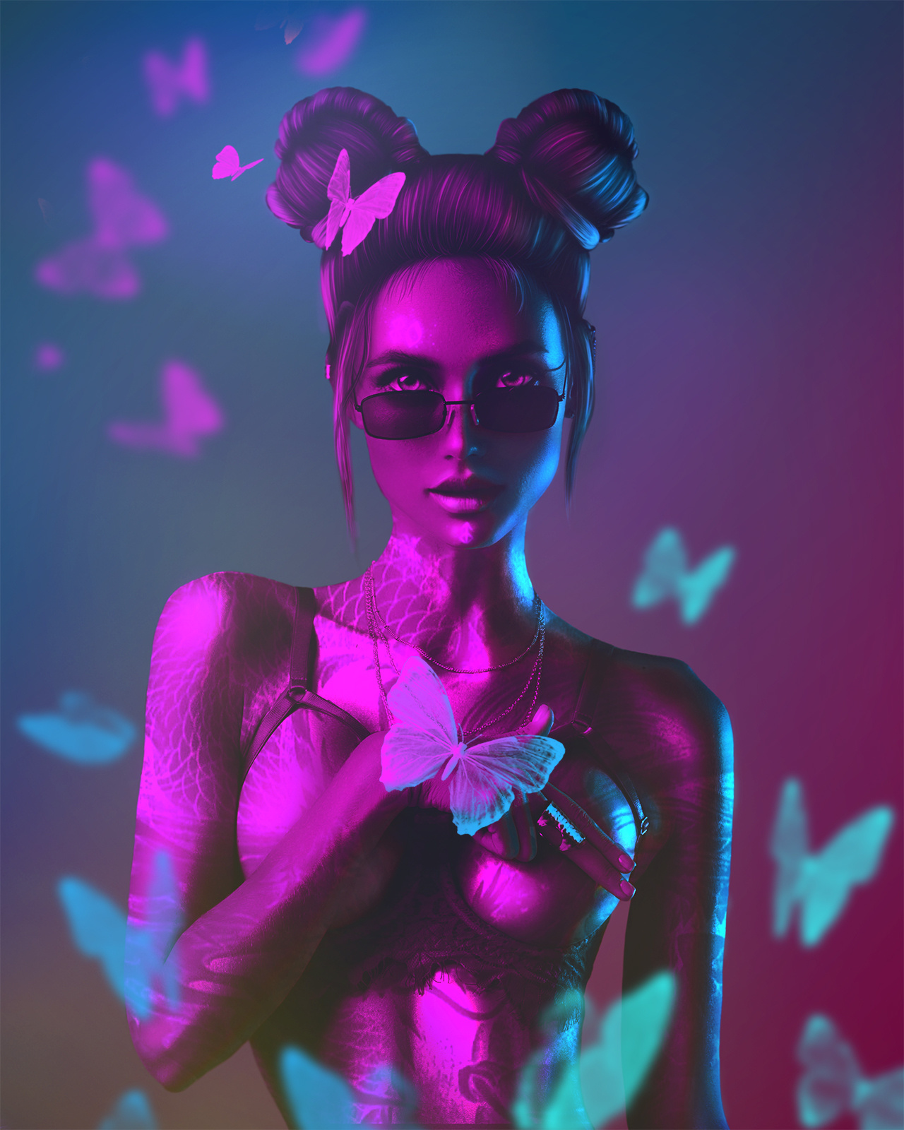 Портреты в стиле digital, иллюстрации. Digital Artist, Illustrator, Web Designer