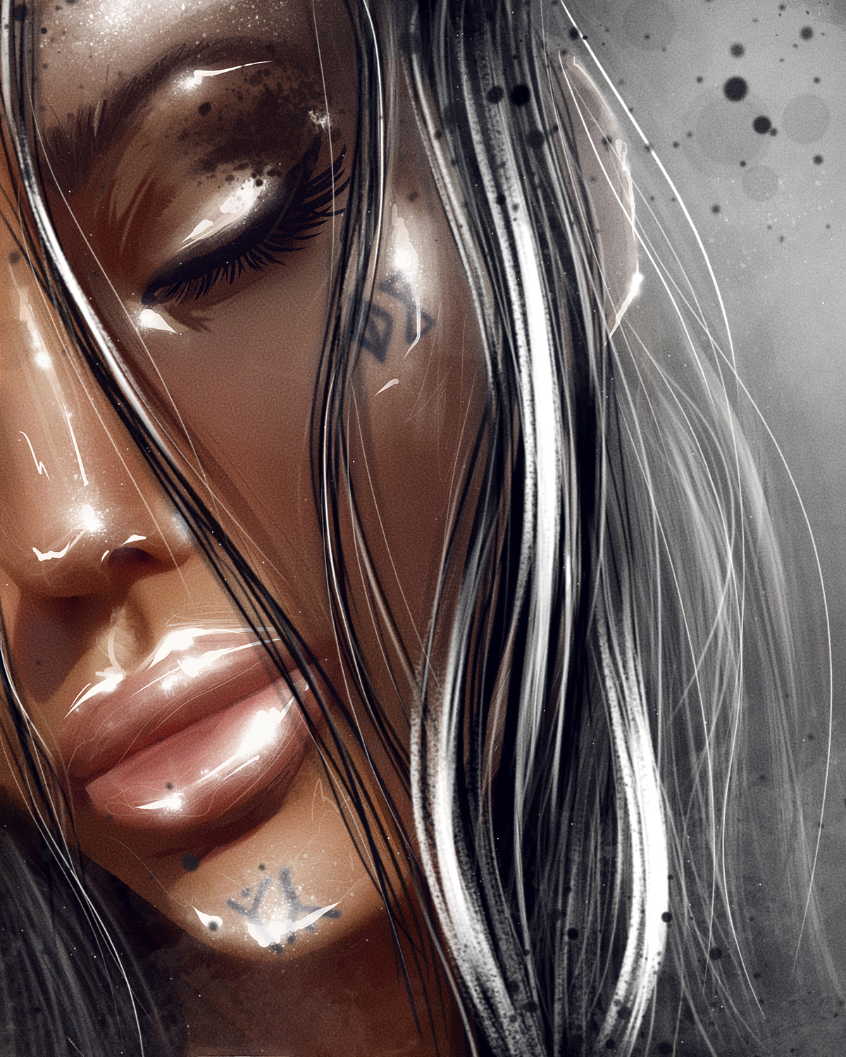 Портреты в стиле digital, иллюстрации. Digital Artist, Illustrator, Web Designer