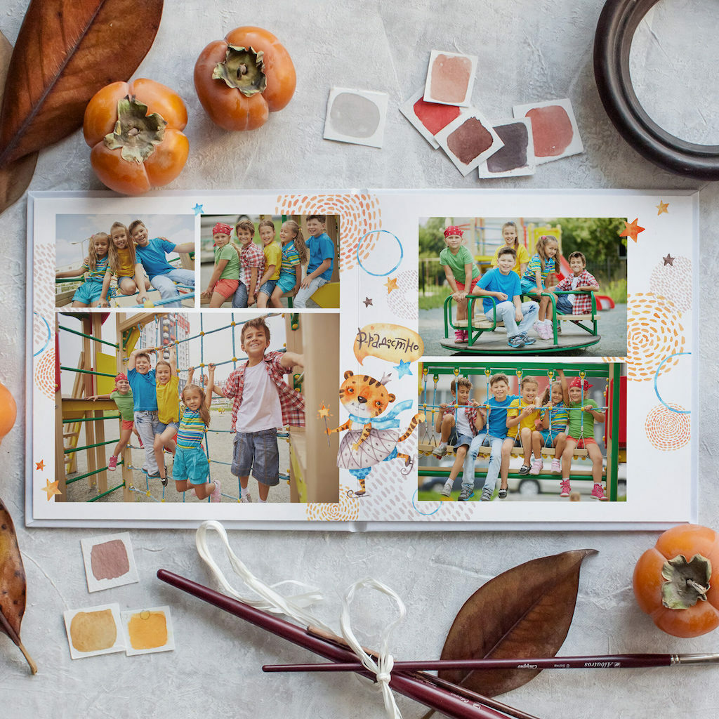 Выпускные альбомы для детского сада. Семейный фотограф в Москве Наталья Чуб, заказать Фотокнигу