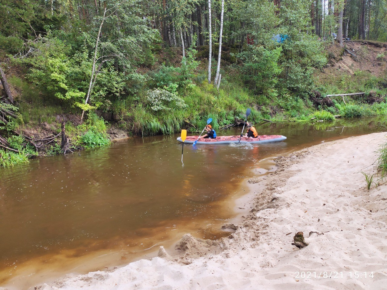 Сплав на байдарках 21.08.21. Галерея Фантим