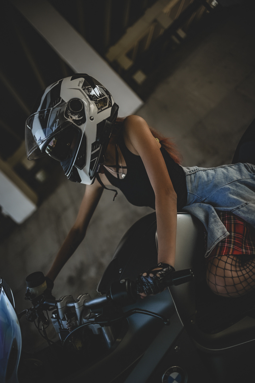 Съёмка BMW_MotoStyle в стиле гранж. Детский и семейный фотограф г. Бронницы Ольга Антонова