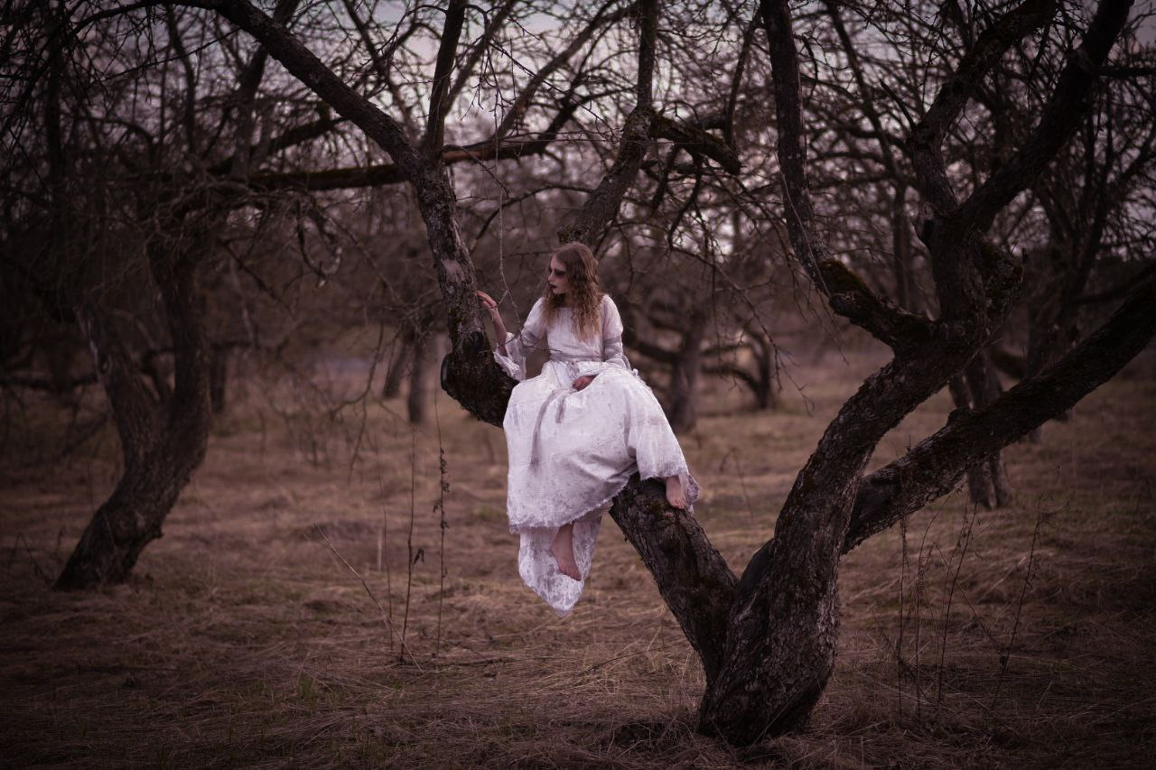Тематическая фотосессия. Банши Ирландская мифология. Детский и семейный фотограф г. Бронницы Ольга Антонова