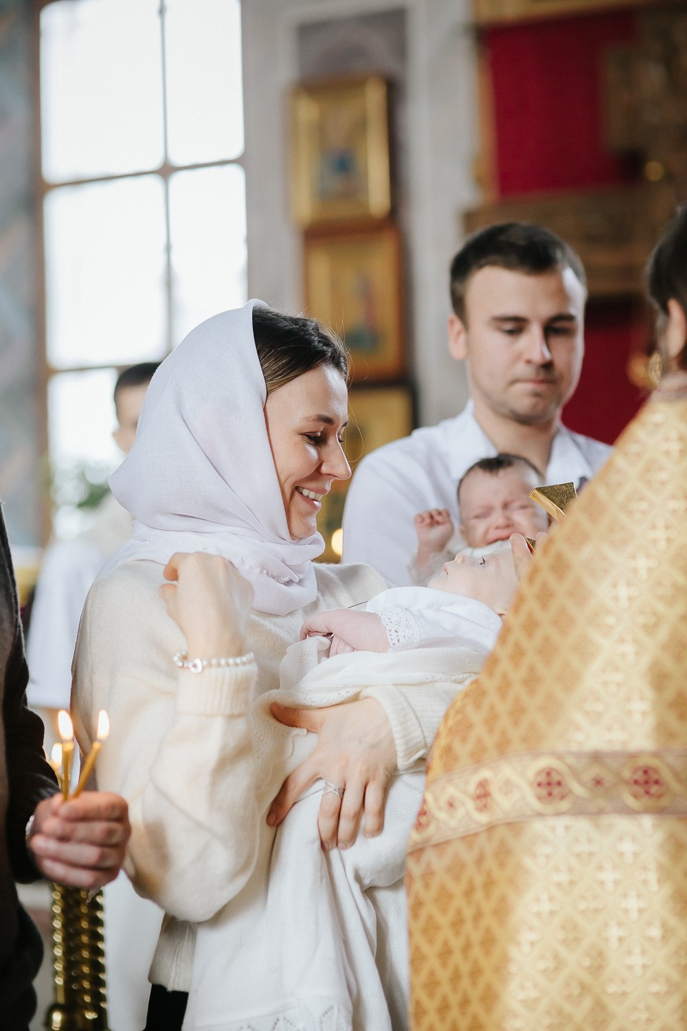 Крещение близняшек. Фотограф на венчание, крещение