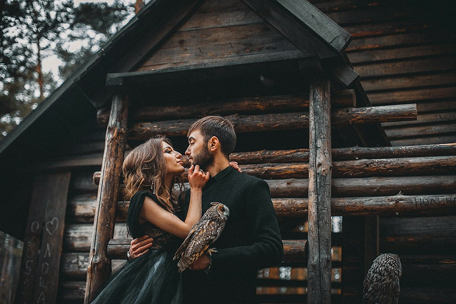 Мистическая свадьба в лесу