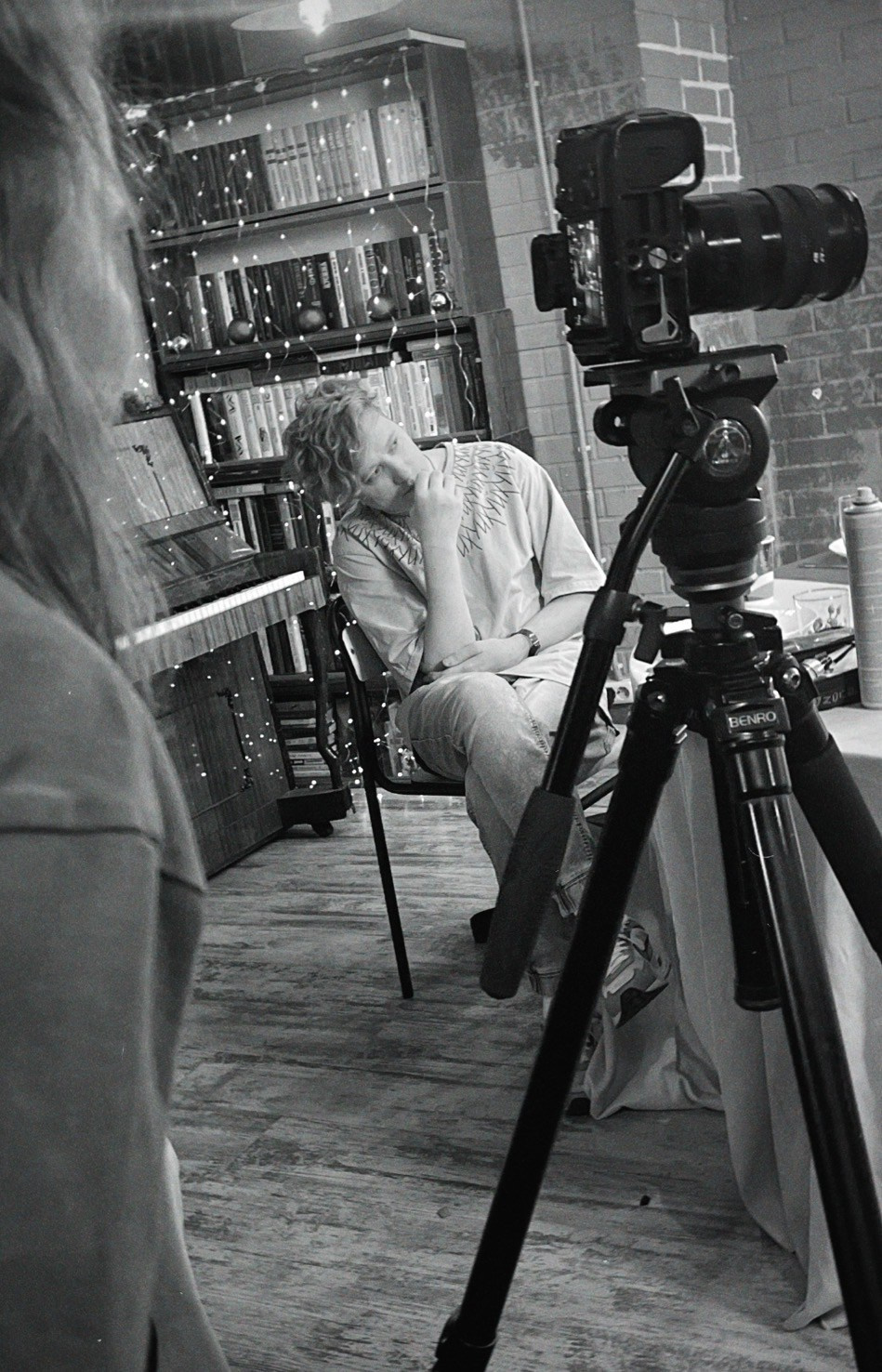 CHAYKA BAND — NEW YEAR CLIP BACKSTAGE. Фотография для артистов