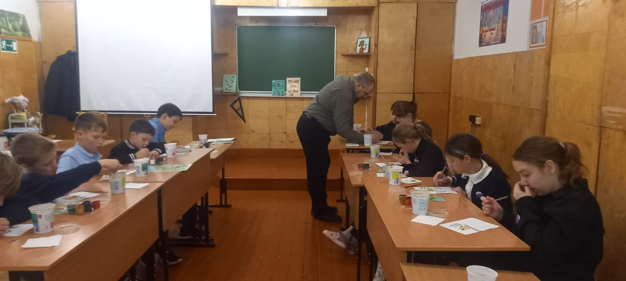 Мастер-класс для СОШ № 3. Сувениры и подарки с Ордынской росписью | Новосибирск