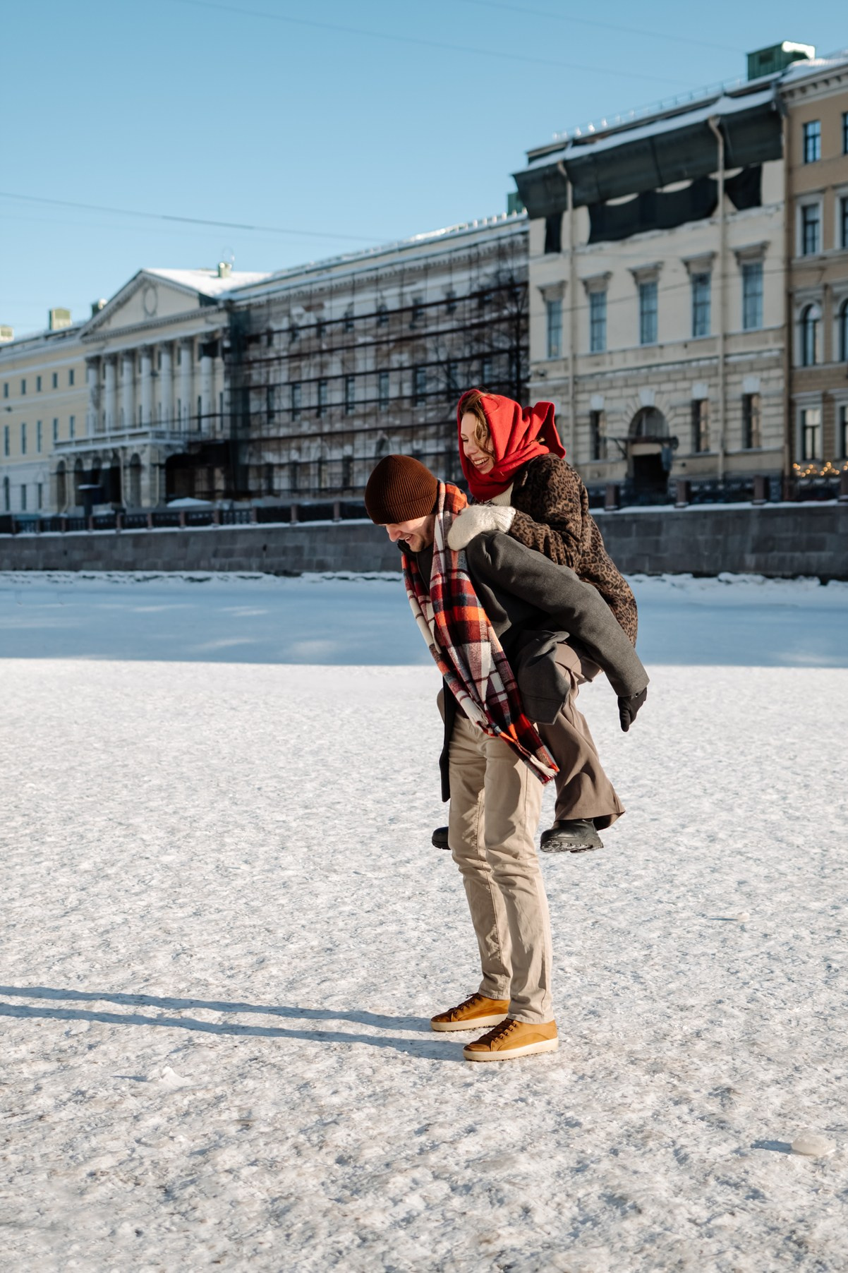 Зимняя прогулка по каналам. Свадебный и семейный фотограф в Санкт-Петербурге (Спб) Елена Худякова