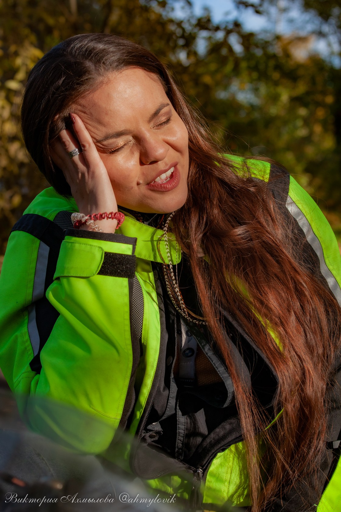 Маша Печенька (BMW GS1200). Виктория Ахмылова. Фотограф в Москве
