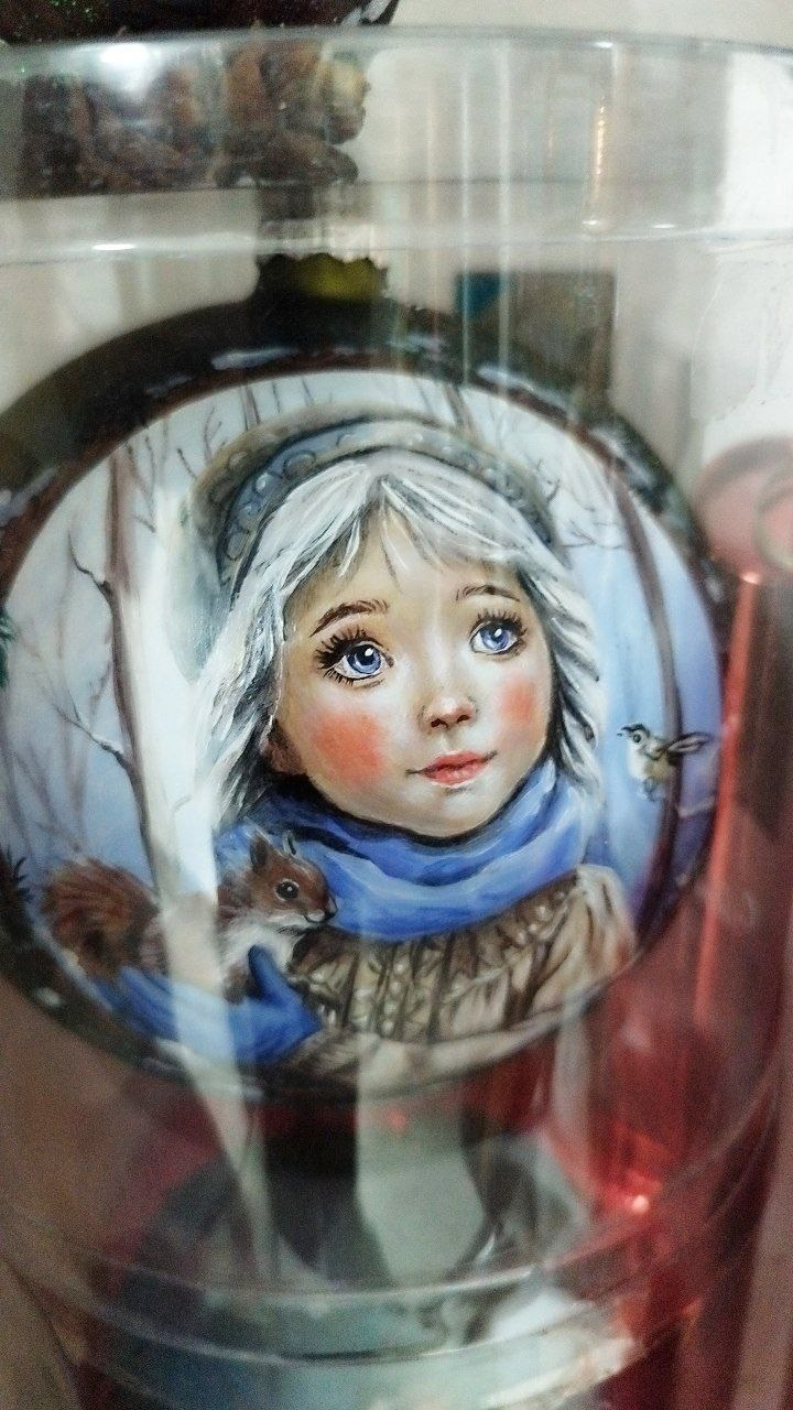 Художественная ручная роспись елочных шаров, корпоративные подарки и восковые аромасвечи