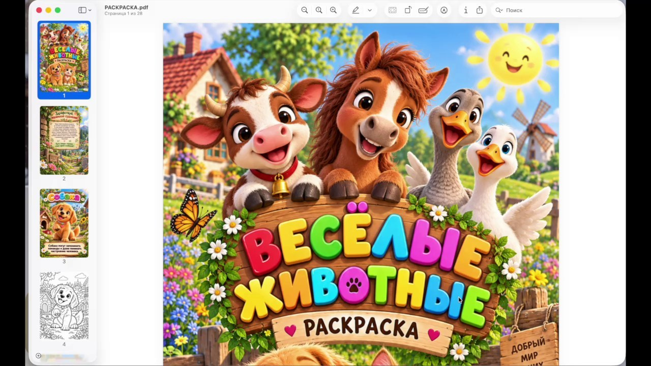 Раскраски и Тетрадки. МИШКА — ТОПТЫШКА