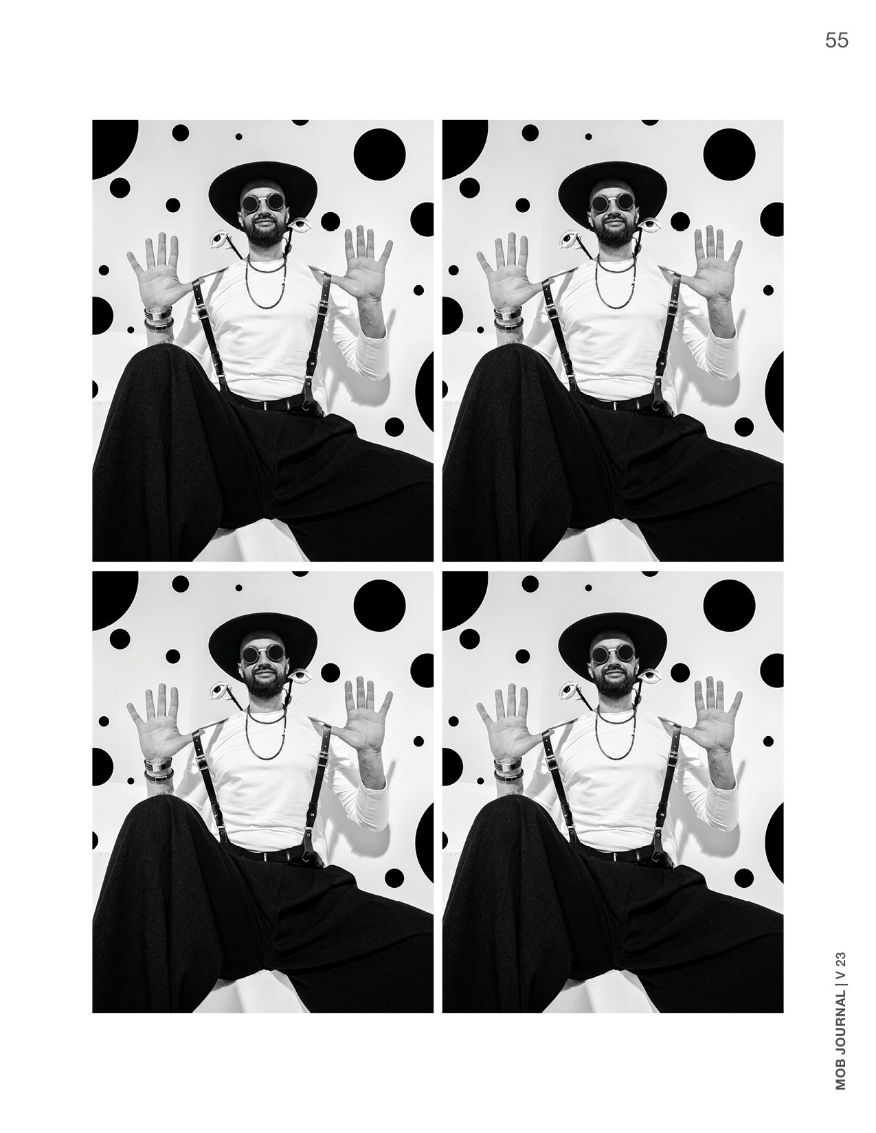 Креативная мужская фотосессия, мужской сюрреалистический портрет 