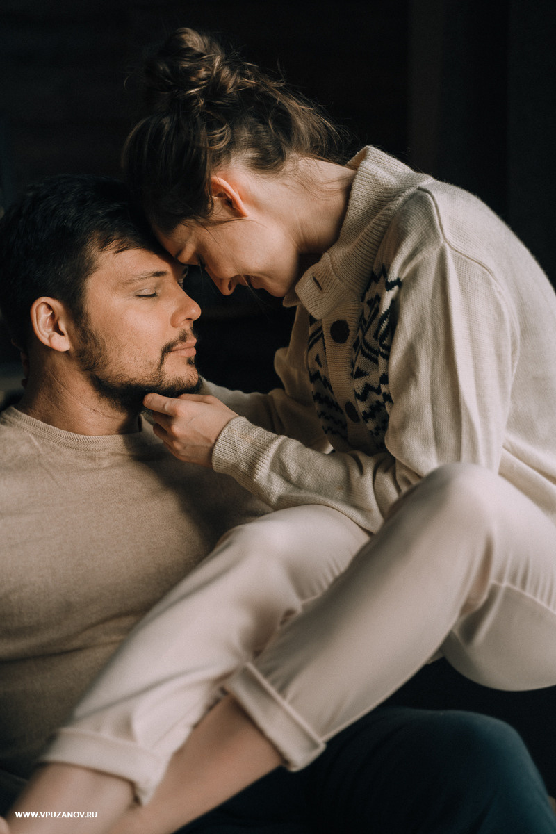 Лавстори в камерной фотостудии, только Вы и ваша любовь