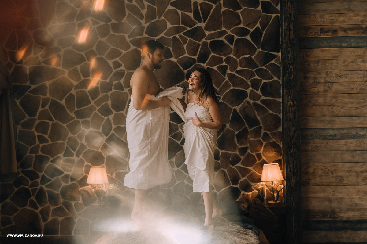 Лавстори в камерной фотостудии, только Вы и ваша любовь