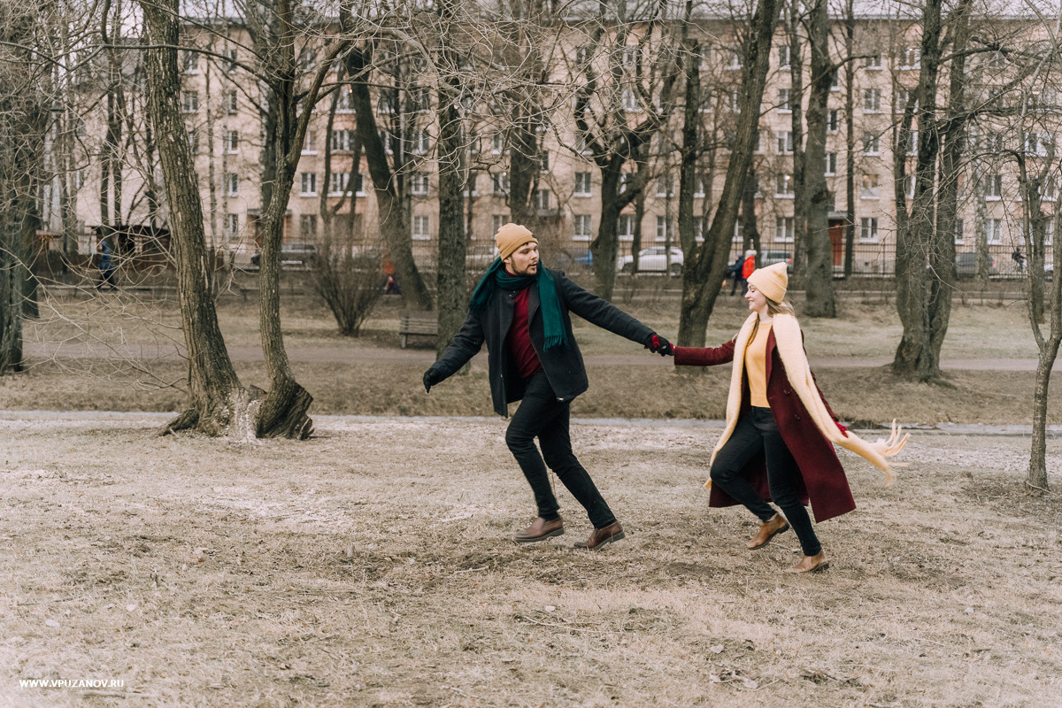 Лавстори в камерной фотостудии, только Вы и ваша любовь