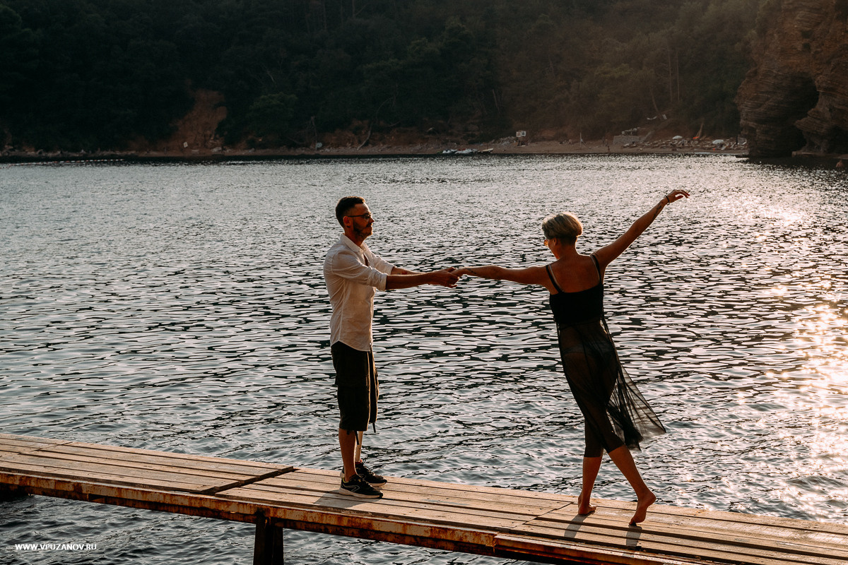 Любовная история в Черногории в старом городе