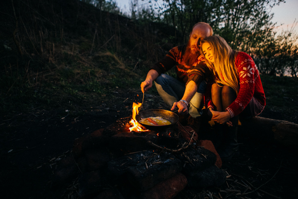 Лавстори перед свадьбой на краю Финского залива