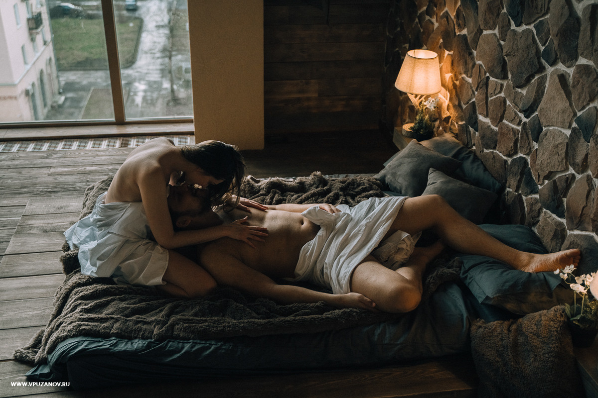 Лавстори в камерной фотостудии, только Вы и ваша любовь