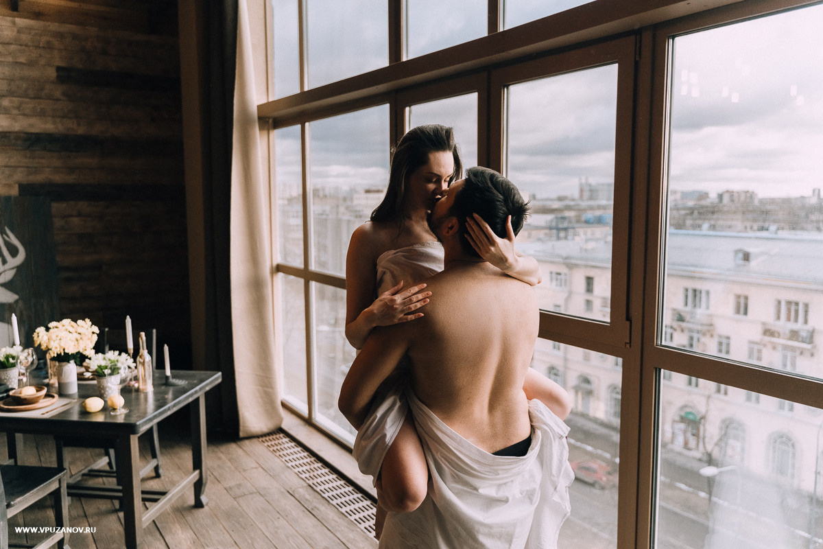 Лавстори в камерной фотостудии, только Вы и ваша любовь