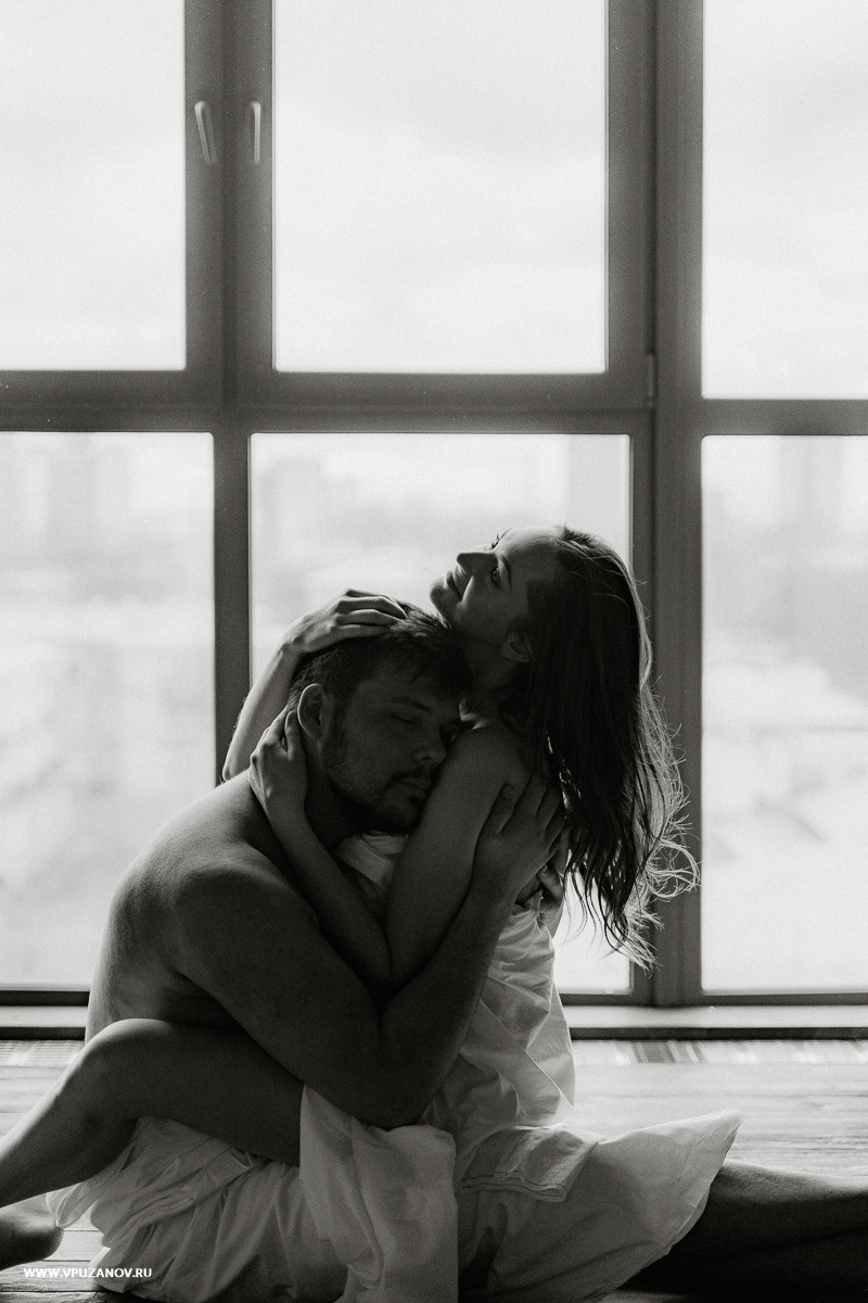Лавстори в камерной фотостудии, только Вы и ваша любовь