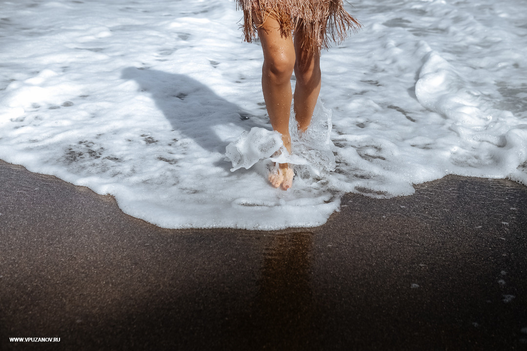 Lovestory на побережье моря в Крыму - ветер любви в волосах