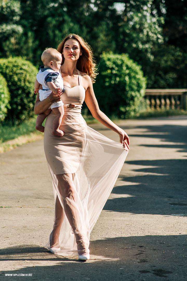 Чудесная семейная лавстори с малышом и его прекрасными родителями