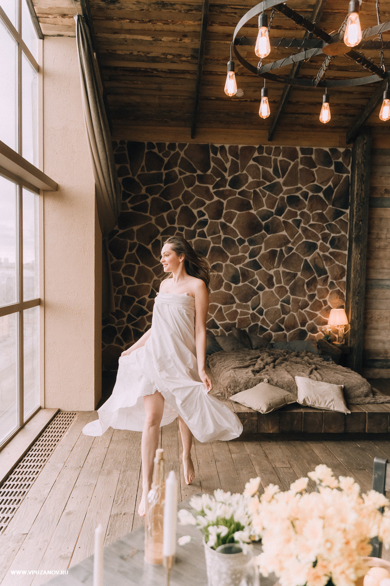 Лавстори в камерной фотостудии, только Вы и ваша любовь