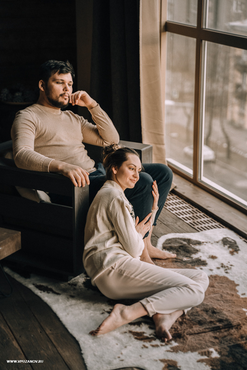 Лавстори в камерной фотостудии, только Вы и ваша любовь