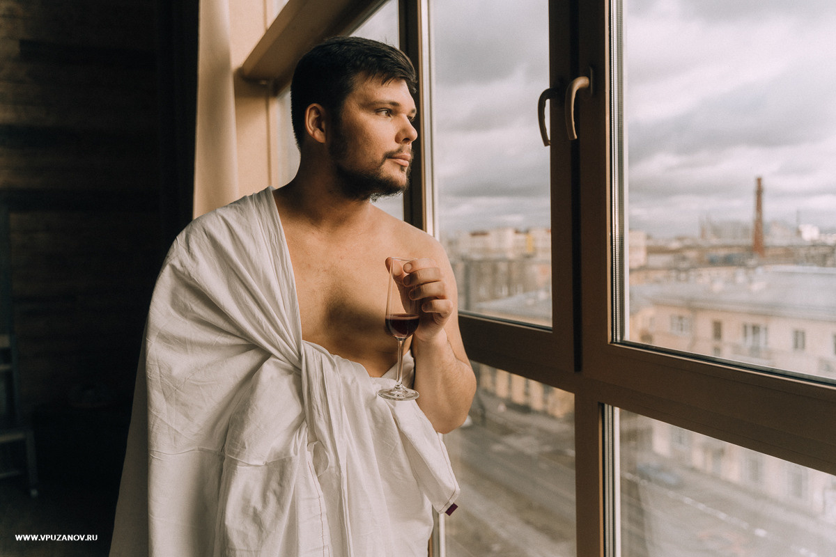 Лавстори в камерной фотостудии, только Вы и ваша любовь