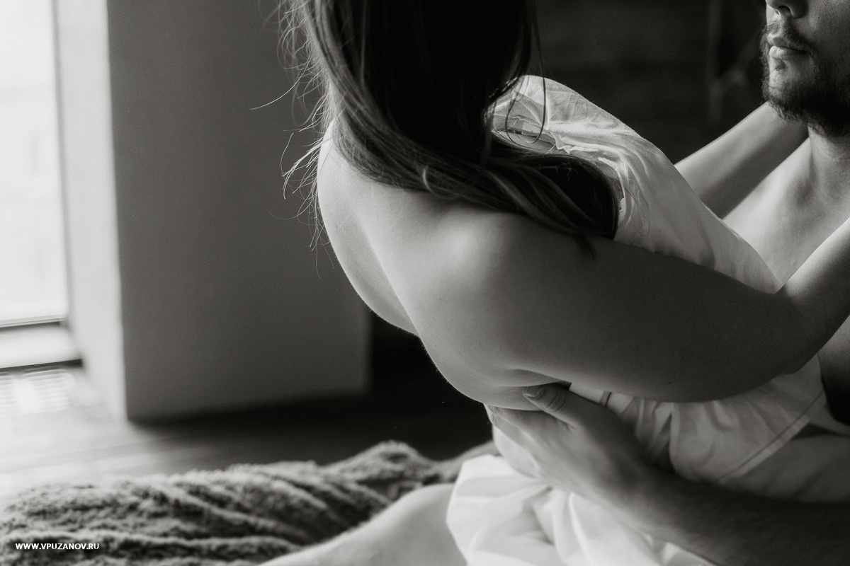 Лавстори в камерной фотостудии, только Вы и ваша любовь