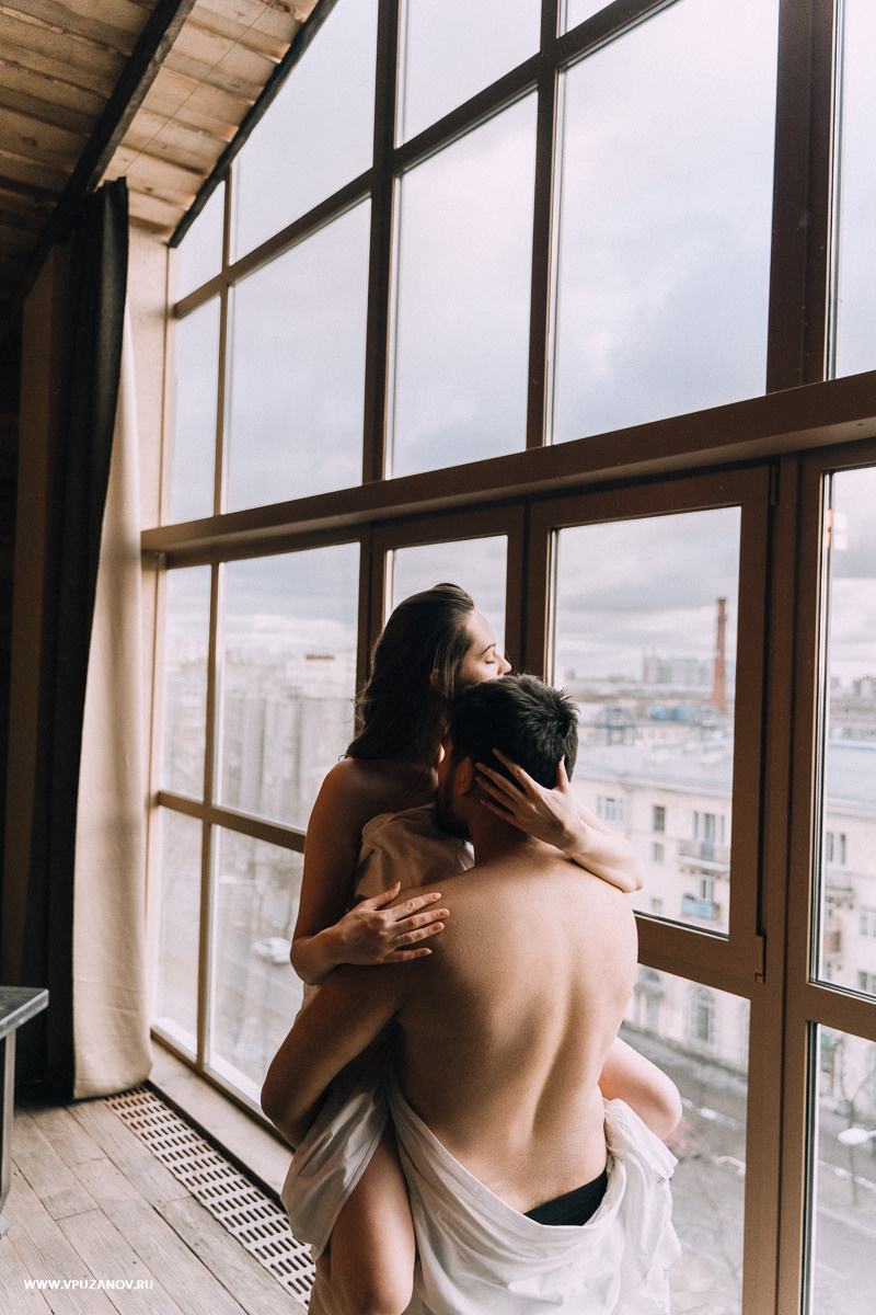 Лавстори в камерной фотостудии, только Вы и ваша любовь