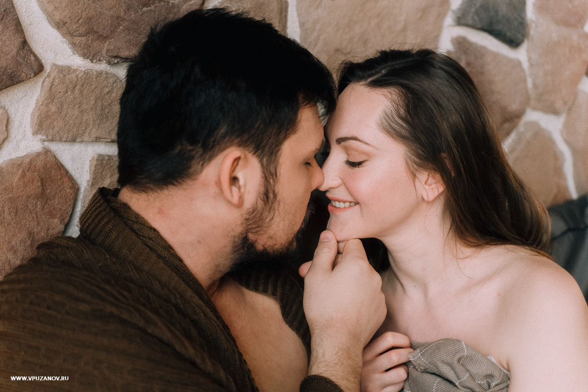 Лавстори в камерной фотостудии, только Вы и ваша любовь