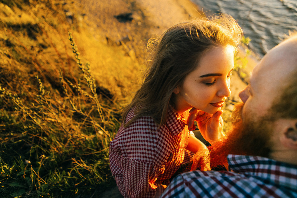 Лавстори перед свадьбой на краю Финского залива