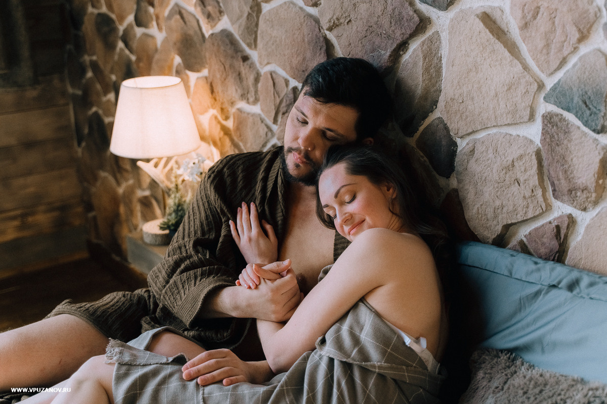 Лавстори в камерной фотостудии, только Вы и ваша любовь